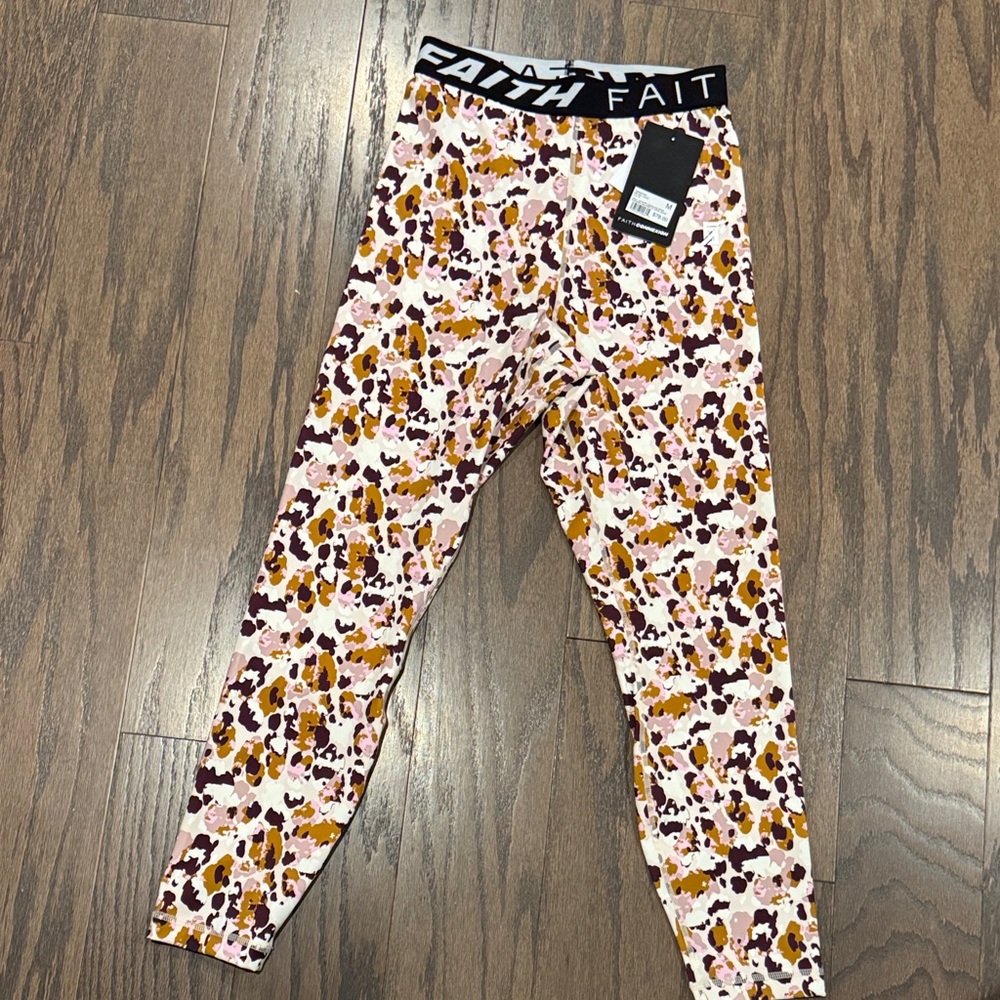 Wonem’s Full Length Leggings w/Exposed Graphic Elastic Band
